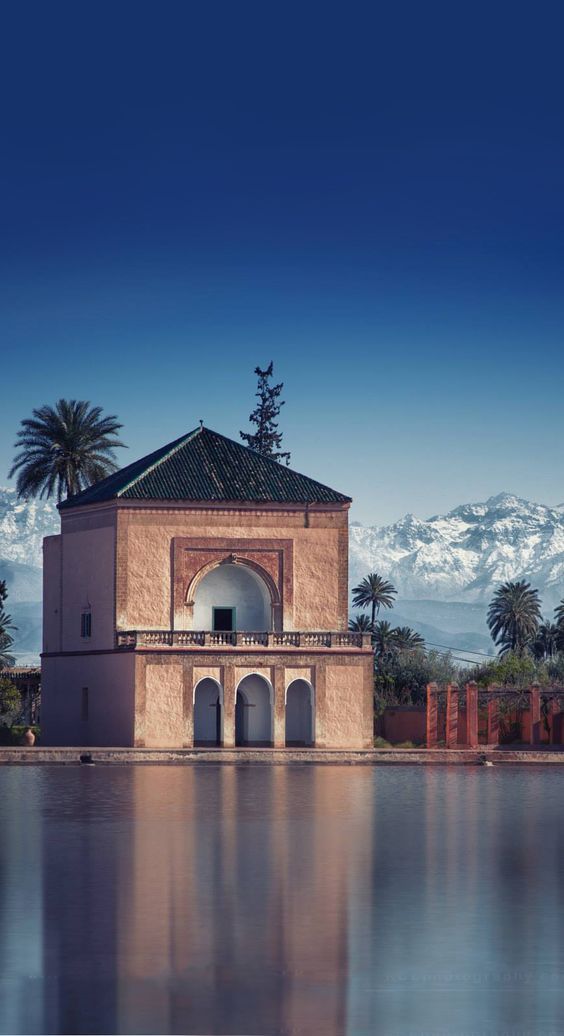 Ornate zellige tiles inside a Fes medersa