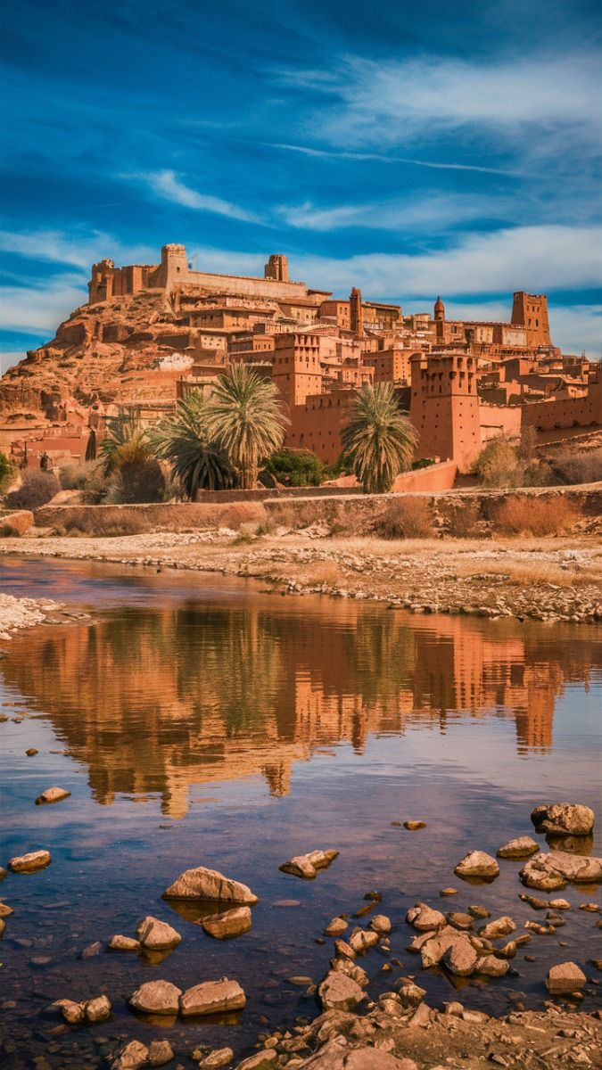 Courtyard of a Marrakech riad
